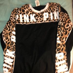 *SOLD* Pink cheetah long sleeve